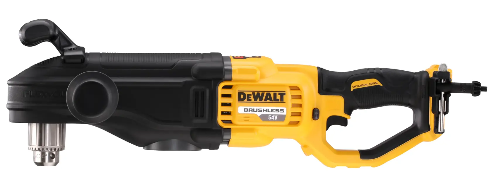 54V XR Flexvolt Haakse boormachine (zonder accu en lader)