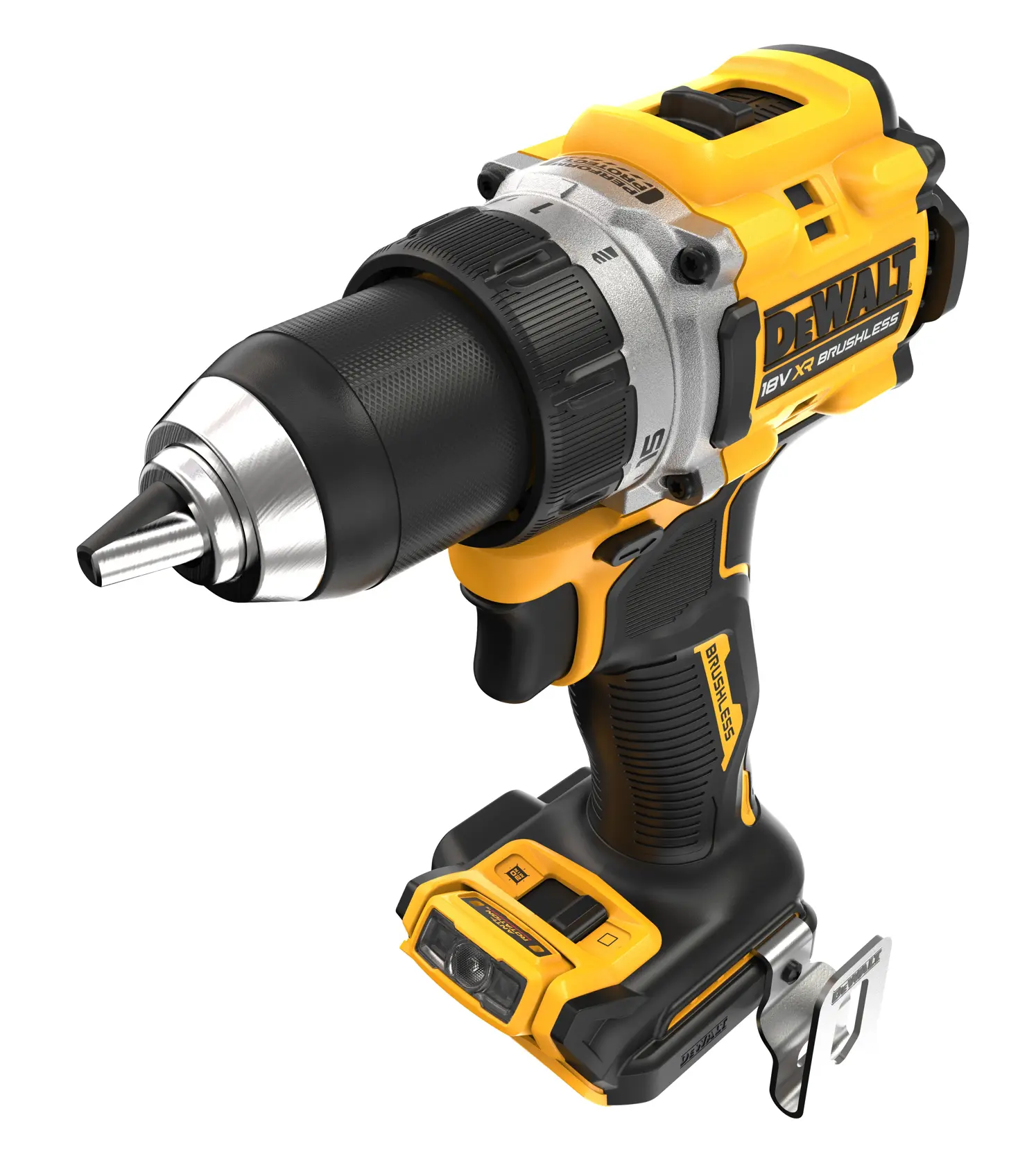 18V XR Brushless Compacte Schroef-/boormachine (zonder accu en lader)