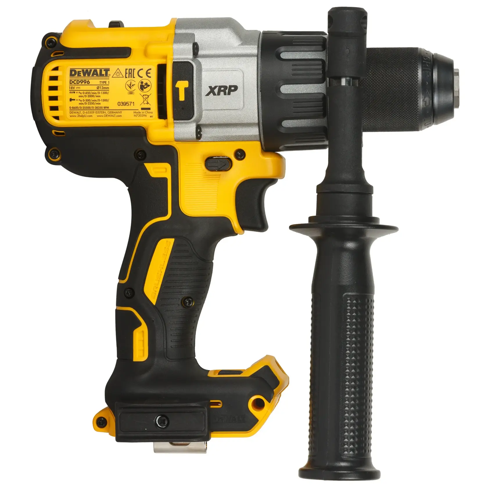 18V XRP Brushless Schroef-/klopoormachine (zonder accu en lader)