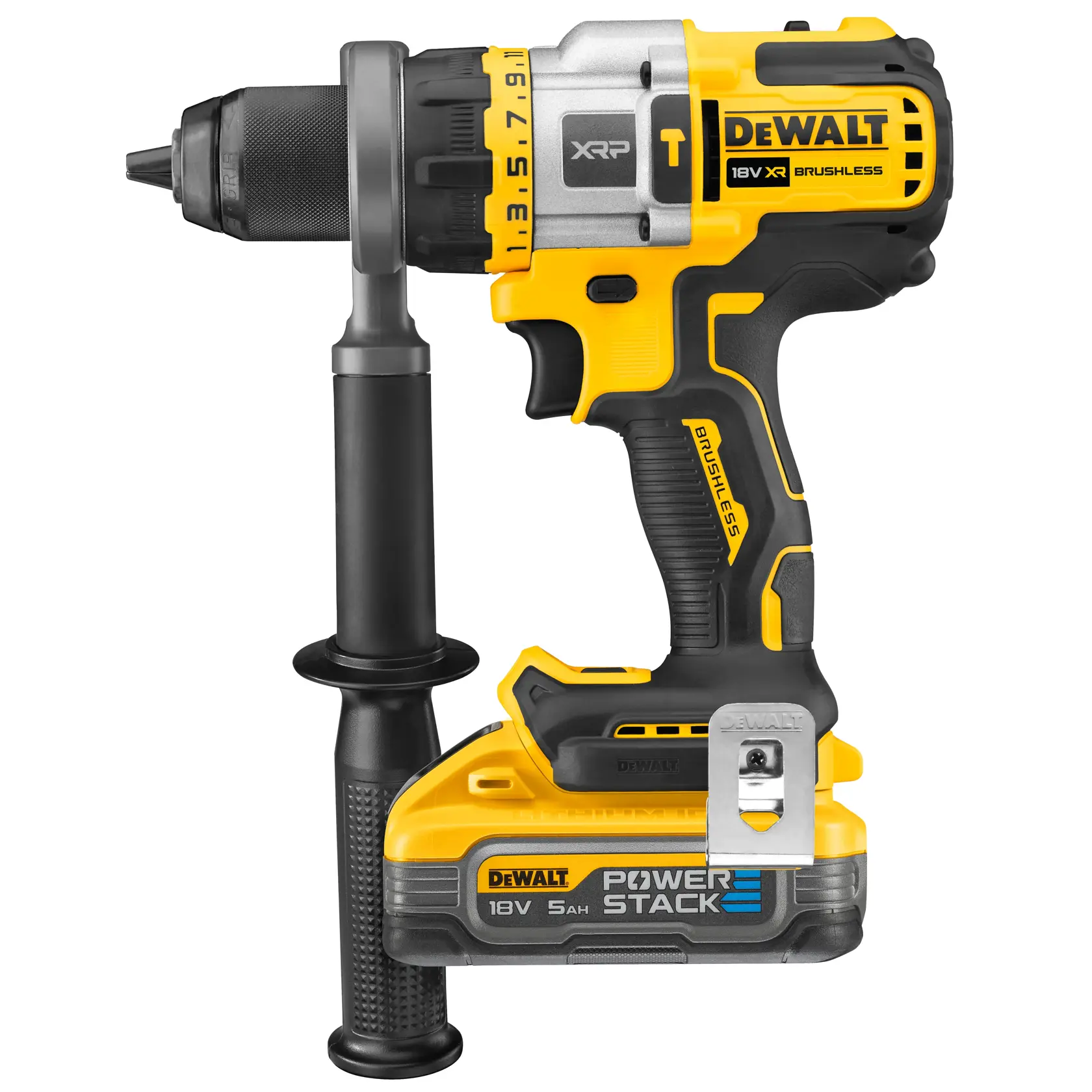 18V XR Premium Brushless Schroef-/klopboormachine