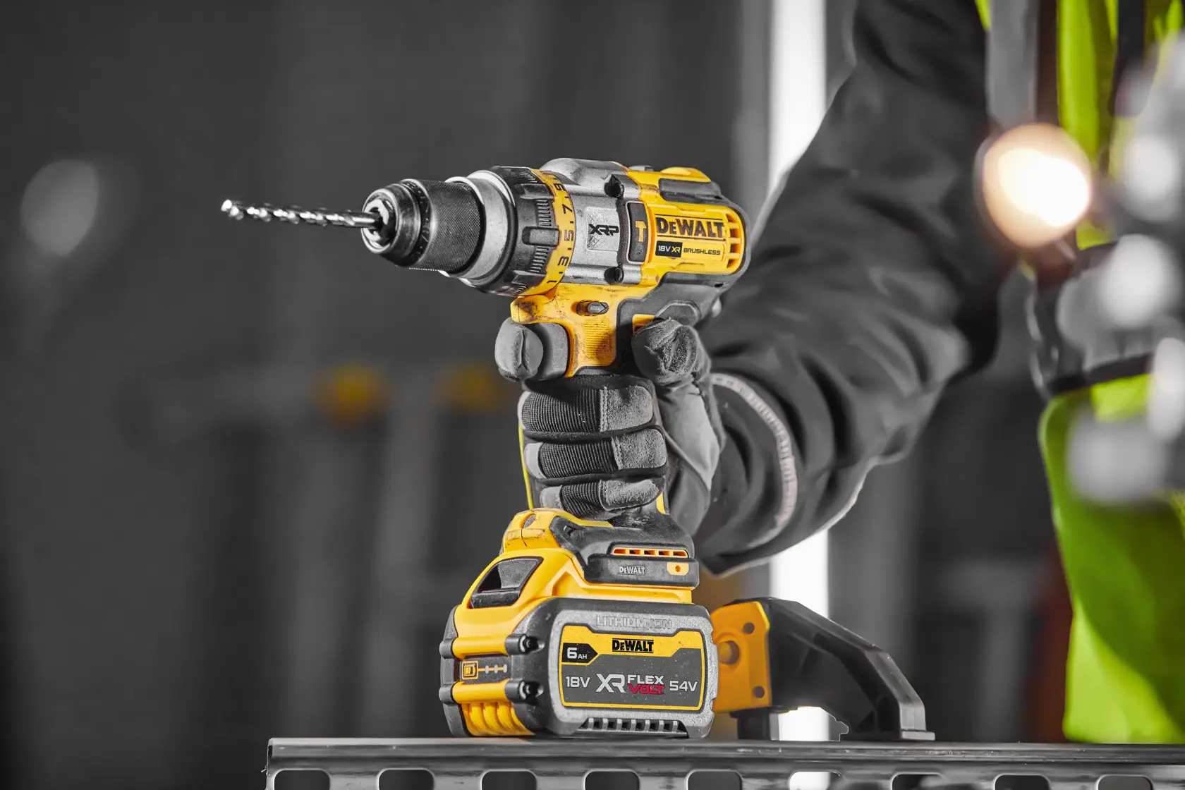 18V XR Premium Brushless Schroef-/klopboormachine (zonder accu en lader)