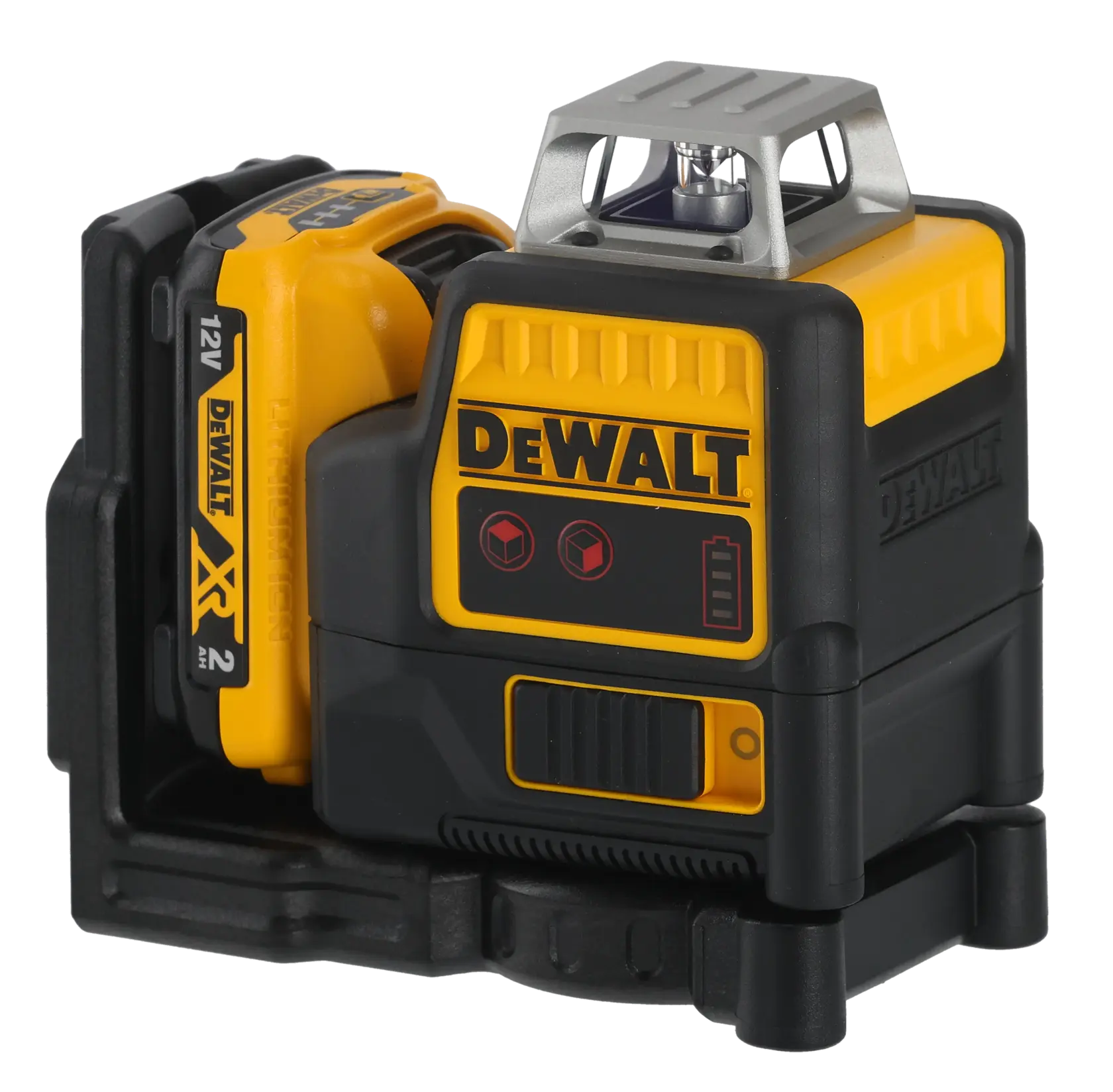 12V XR zelfnivellerende 2x 360° laser 50m (rood)