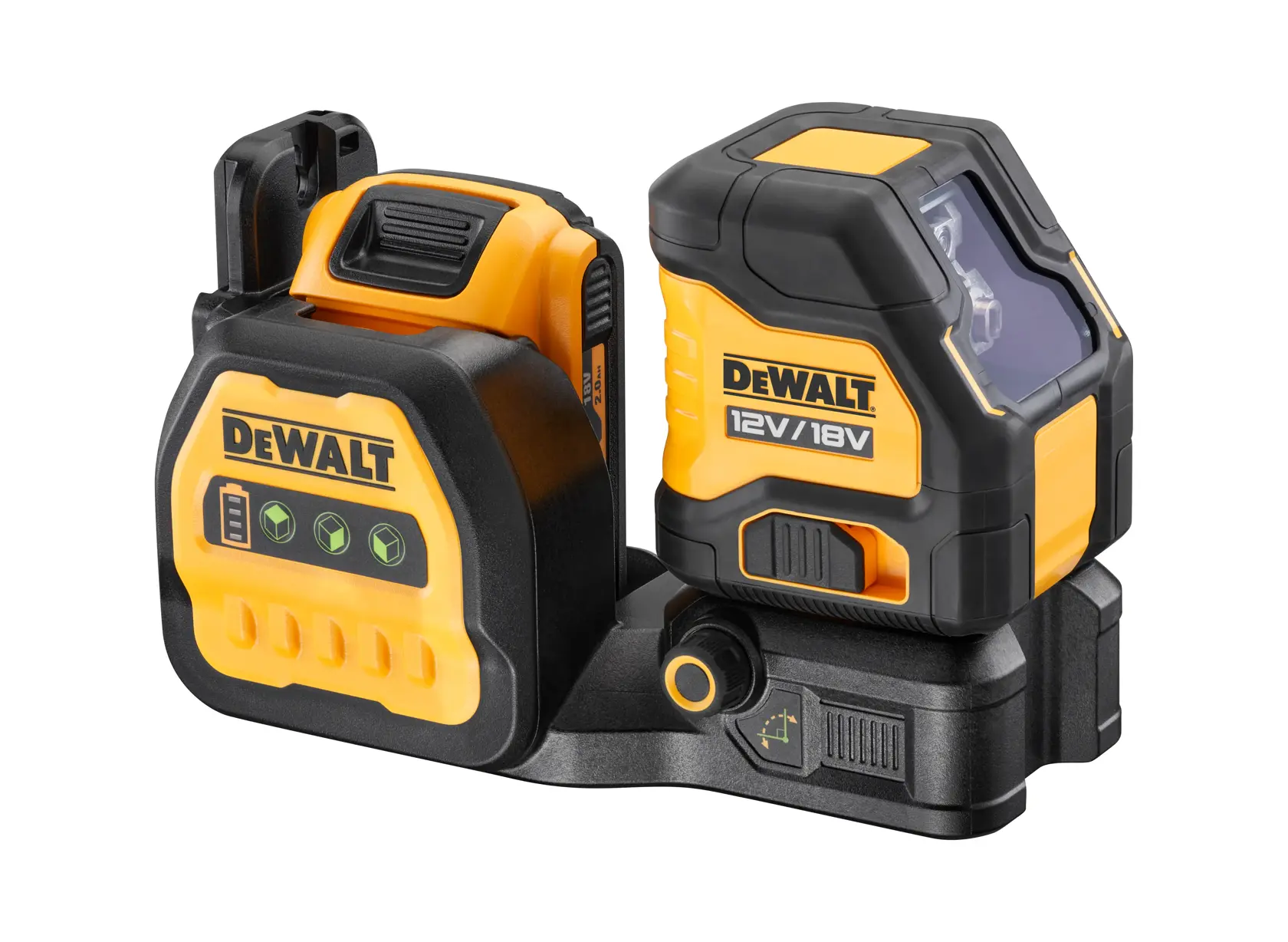 12V/18V XR zelfnivellerende kruislijnlaser (groen)