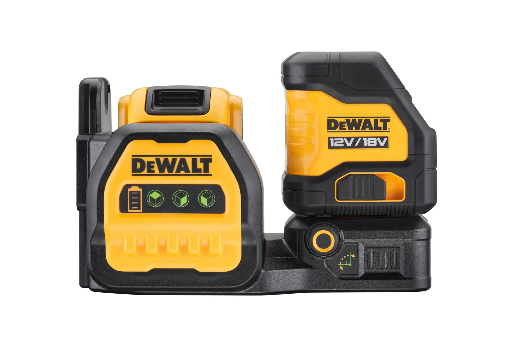 12V/18V XR zelfnivellerende kruislijnlaser (groen)