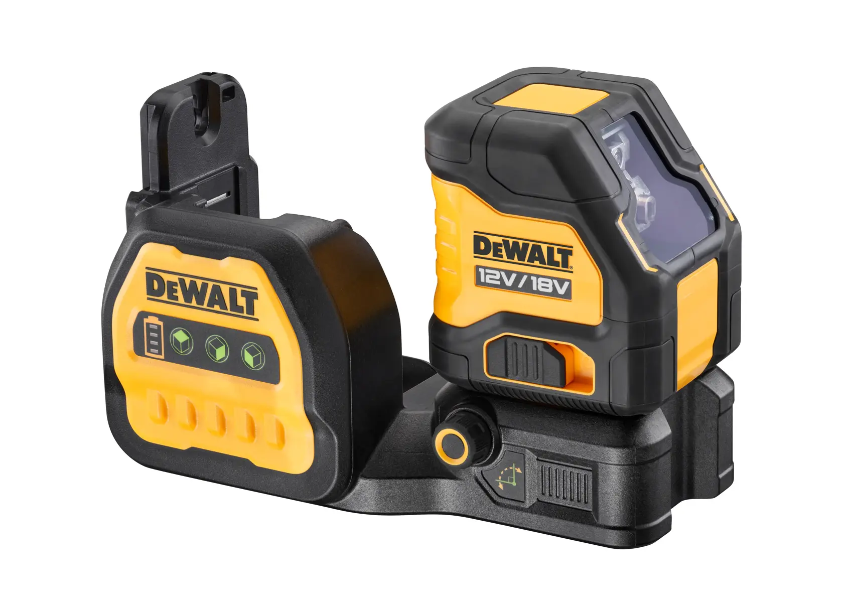 12V/18V XR zelfnivellerende kruislijnlaser (groen) (zonder accu en lader)