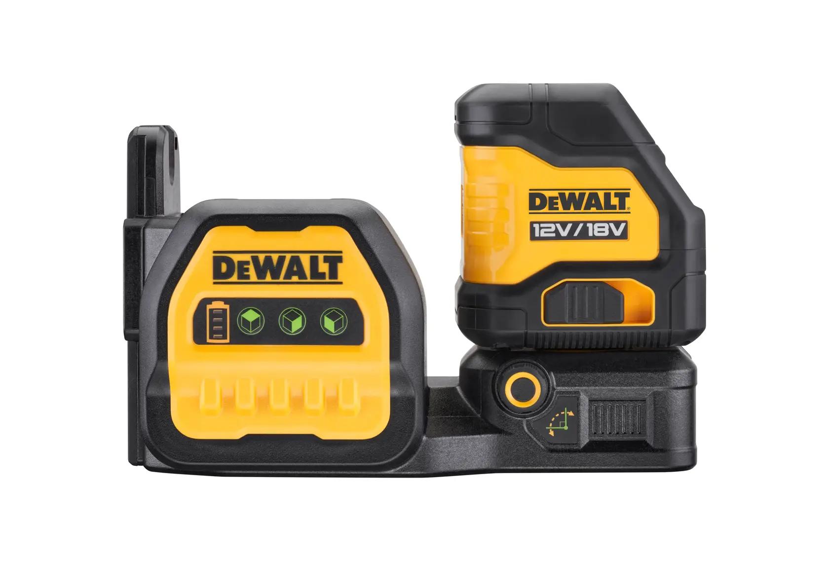 12V/18V XR zelfnivellerende kruislijnlaser (groen) (zonder accu en lader)