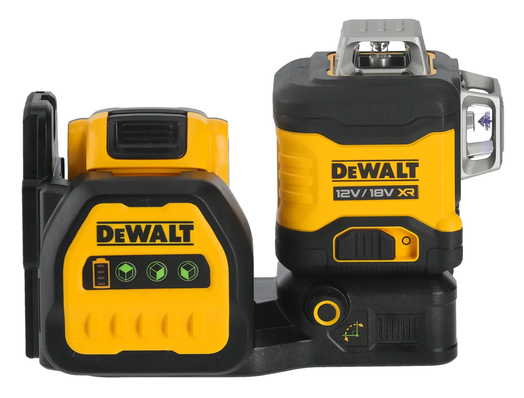 12V/18V XR zelfnivellerende 3x360° laser (groen)