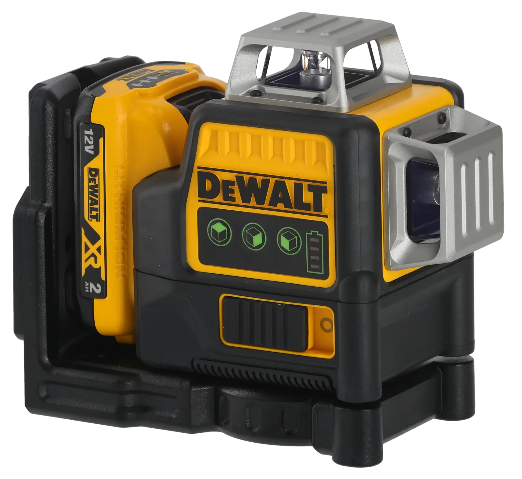 12V XR zelfnivellerende 3x360° laser (groen)