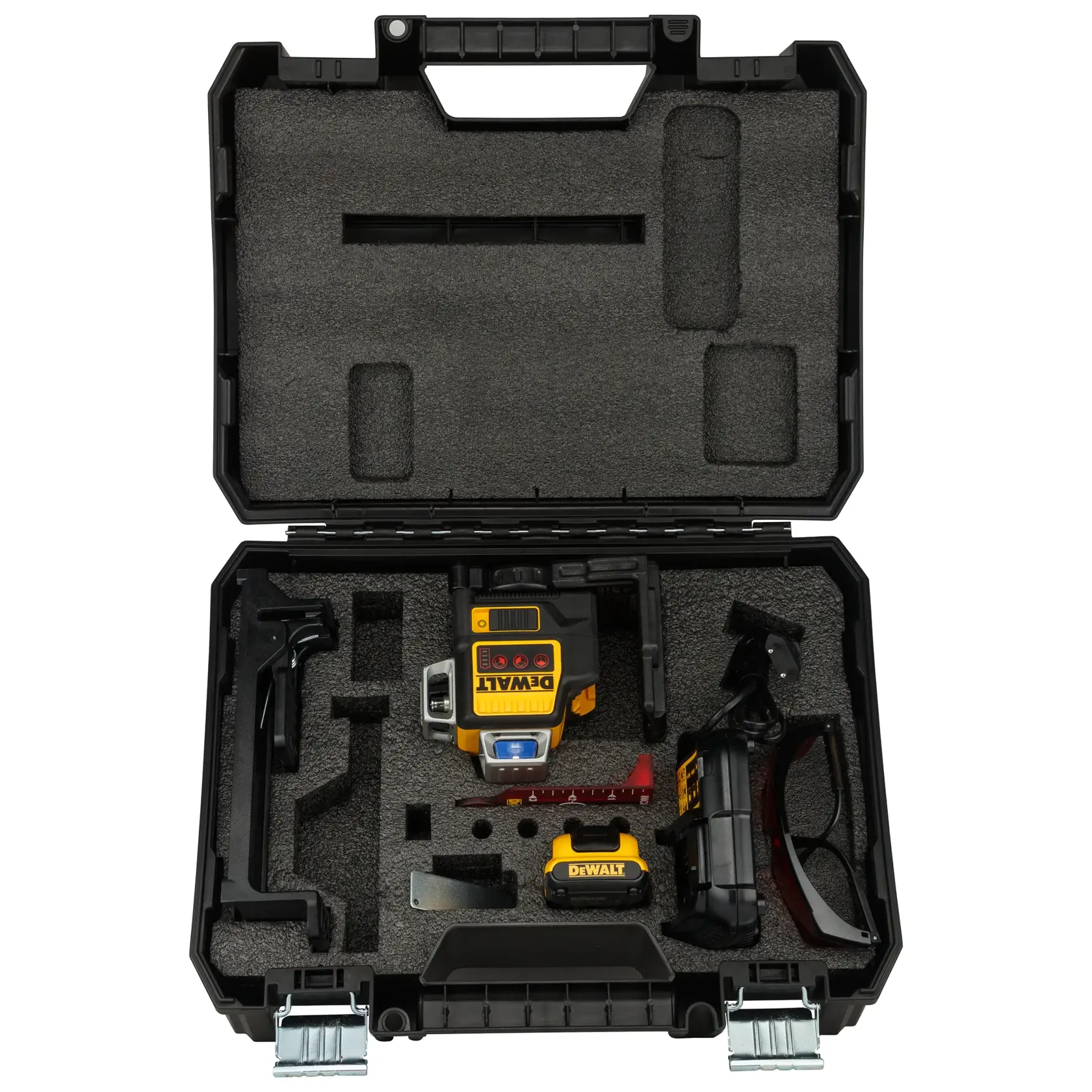 12V XR zelfnivellerende 3x360° laser (rood)