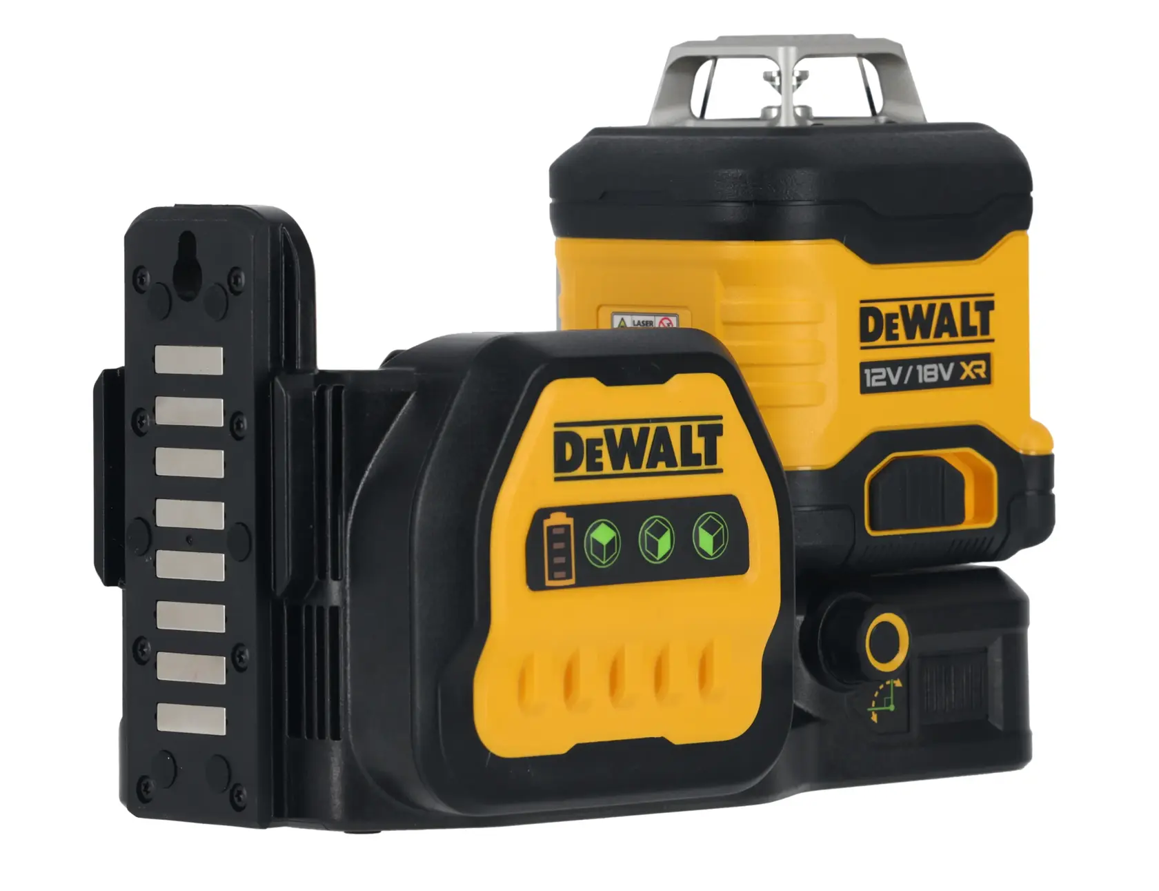 12V/18V XR zelfnivellerende 3x360° laser (groen) (zonder accu en lader)