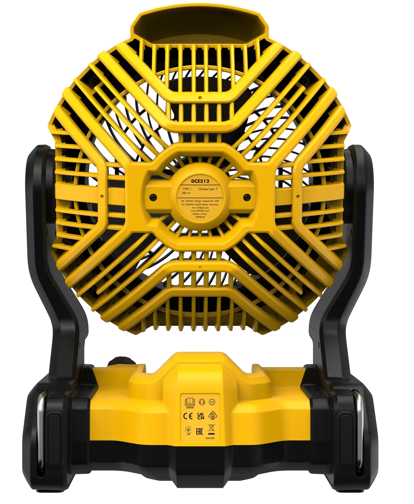 18V XR Bouwventilator (zonder accu en lader)
