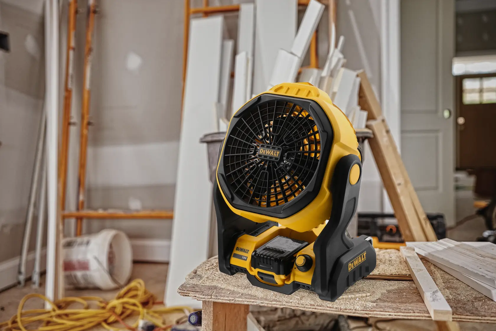 18V XR Bouwventilator (zonder accu en lader)