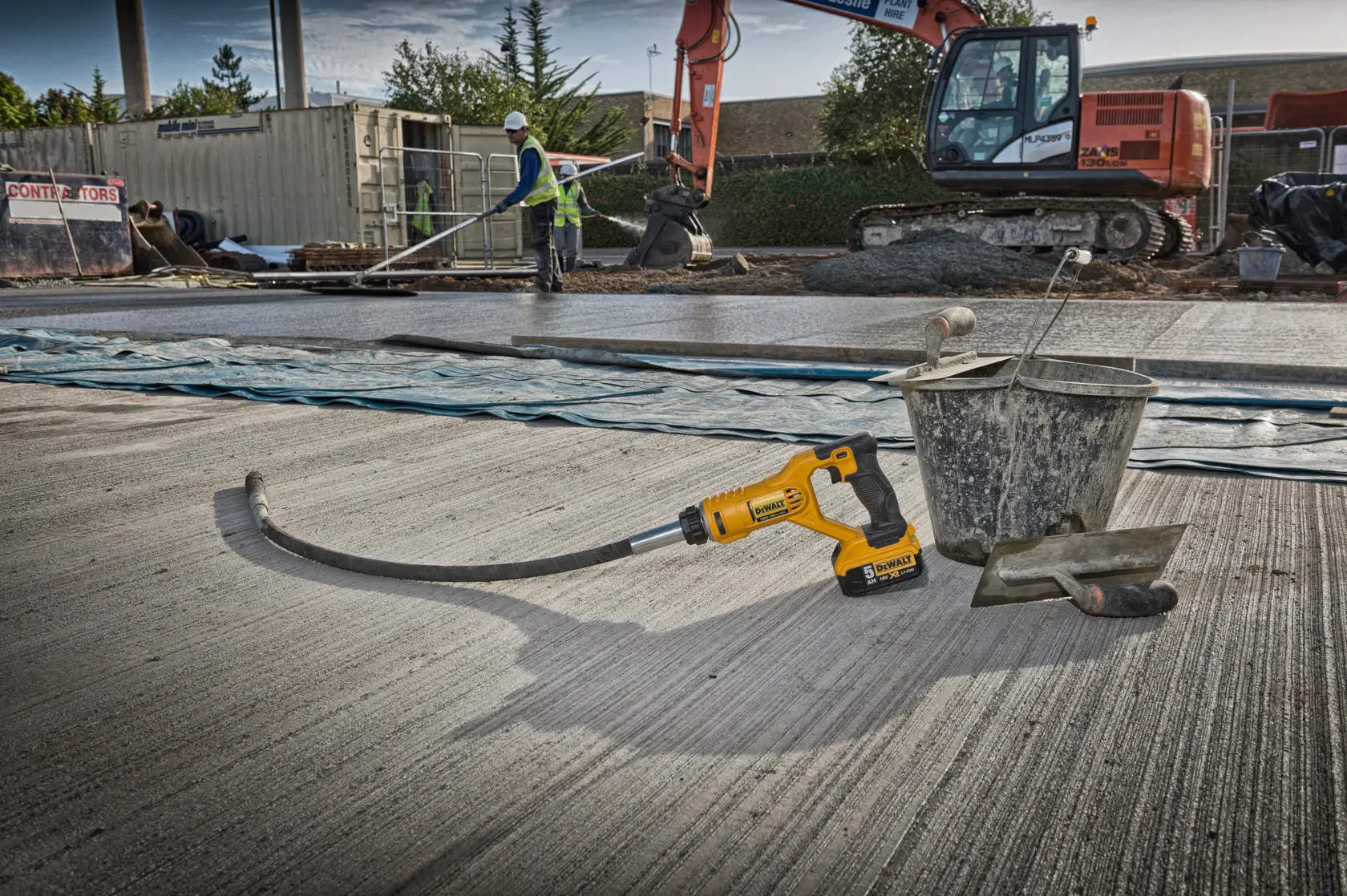 18V XR Betontrilnaald - zonder accu's en lader