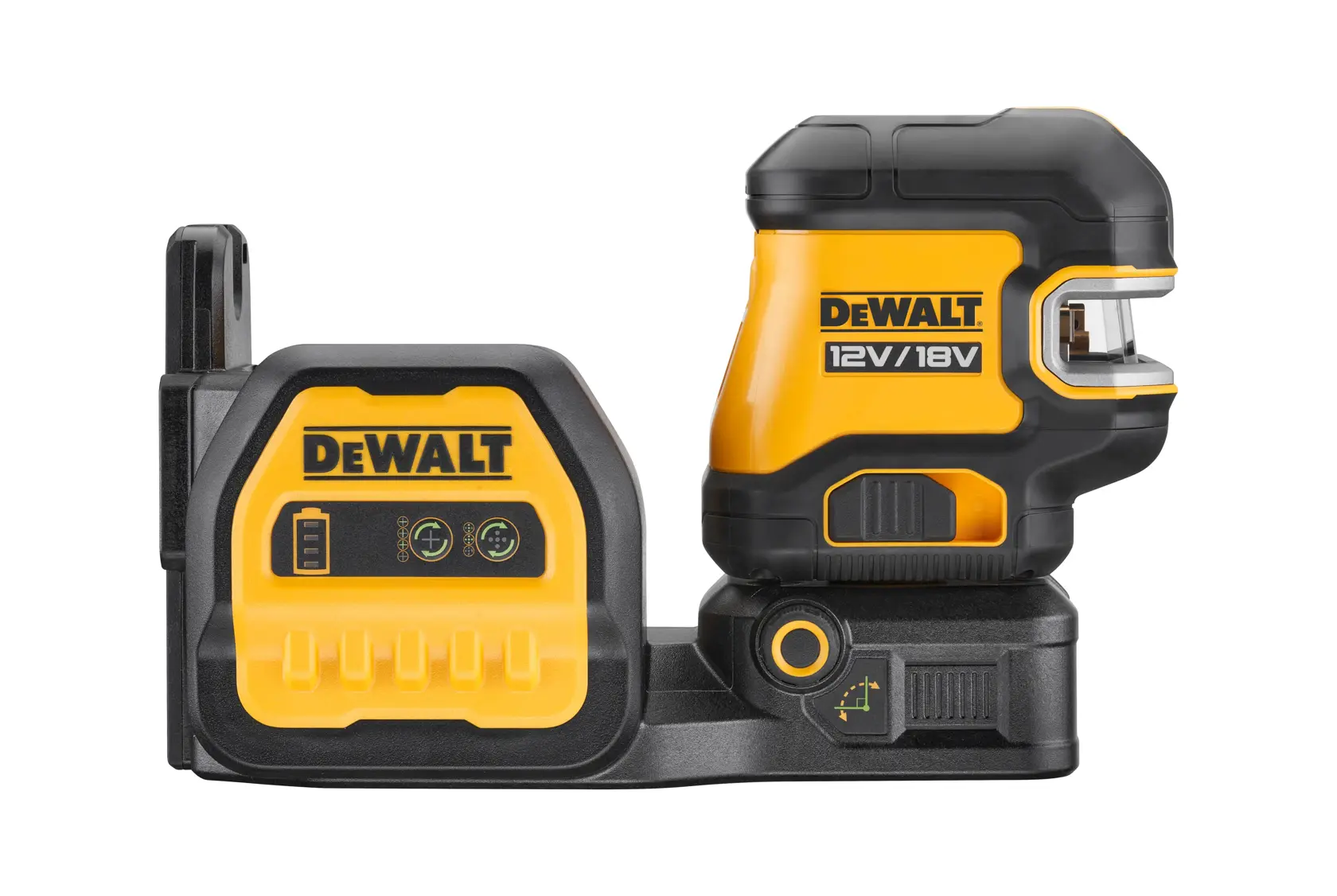 12V/18V XR zelfnivellerende 5 punt + kruislijnlaser (groen) (zonder accu en lader)