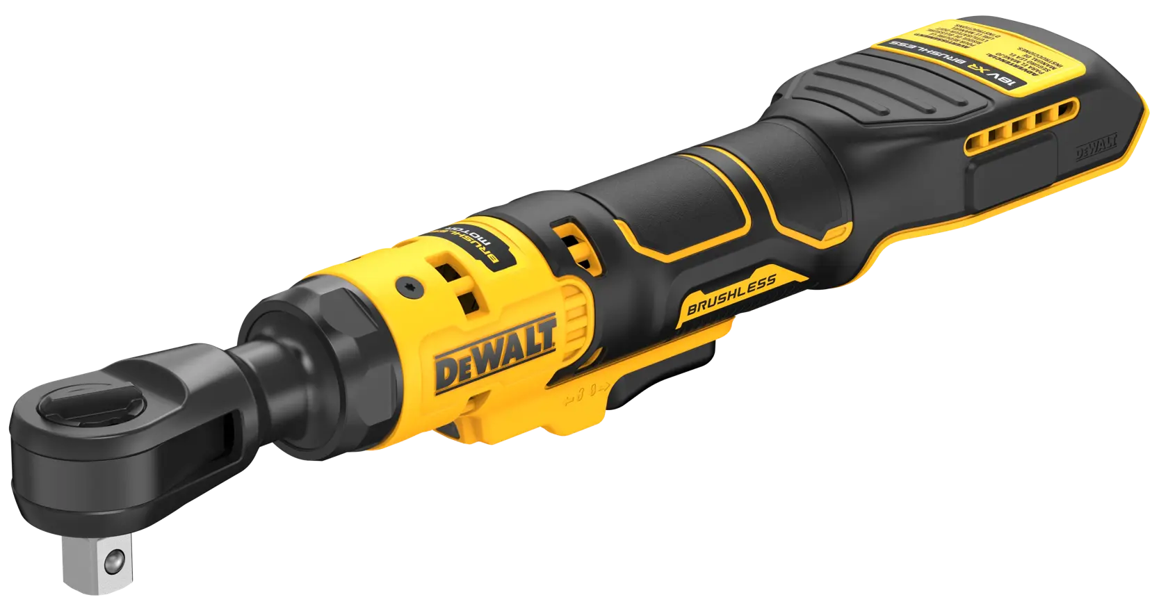 18V XR Brushless 1/2" haakse ratelsleutel (zonder accu en lader)