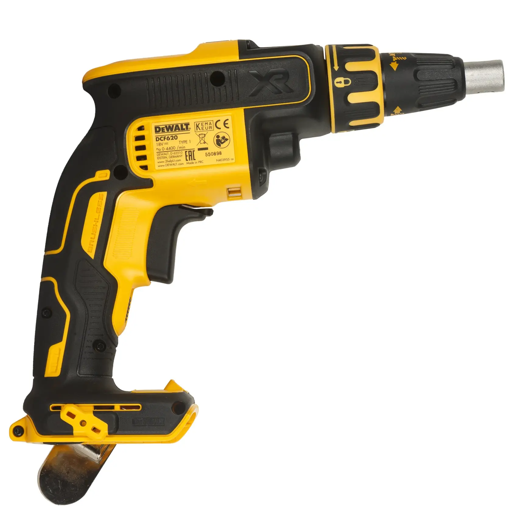 18V XR Brushless gipsplaatschroevendraaier (zonder accu en lader)