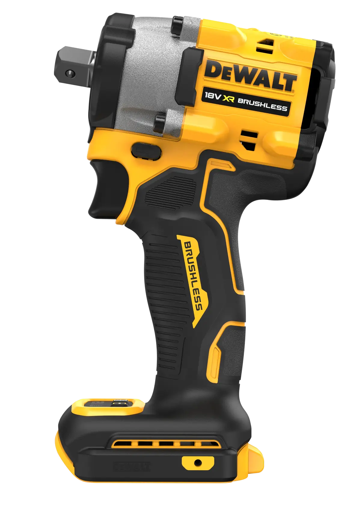18V XR Brushless 1/2" Compacte Slagsmoersleutel met pin-aansluiting (zonder accu en lader)