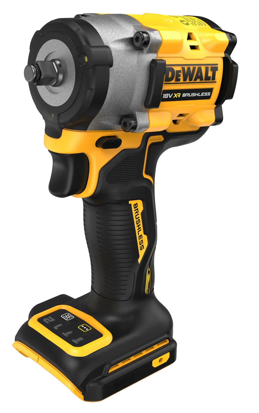 18V XR Brushless 3/8" Compacte Slagsmoersleutel met frictiering aansluiting