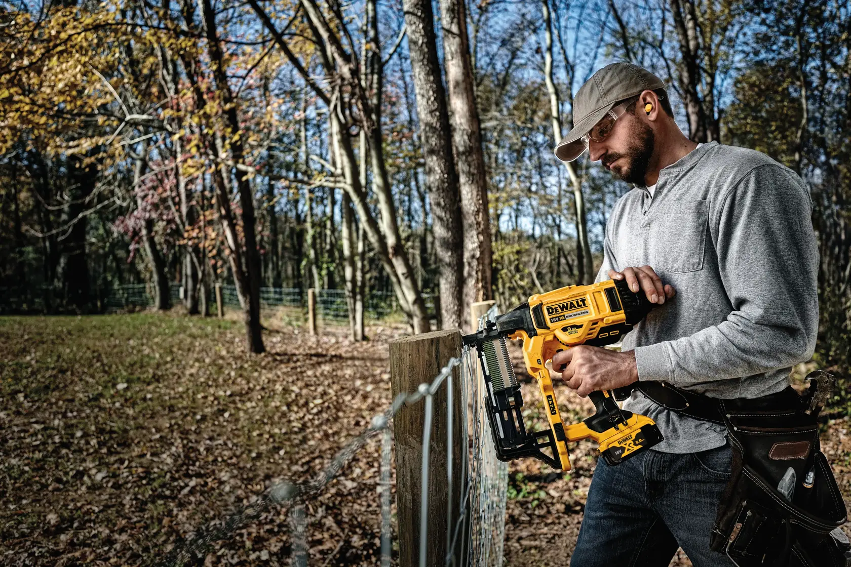 18V XR BRUSHLESS NIETMACHINE - 2 X 5AH