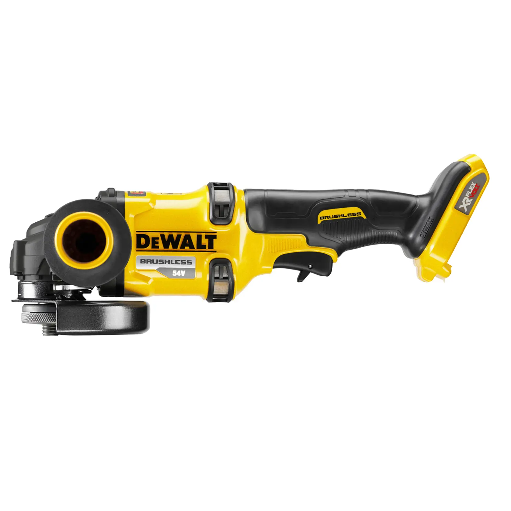 54V XR Flexvolt 125mm Haakse slijper in TSTAK® koffer - zonder accu en lader