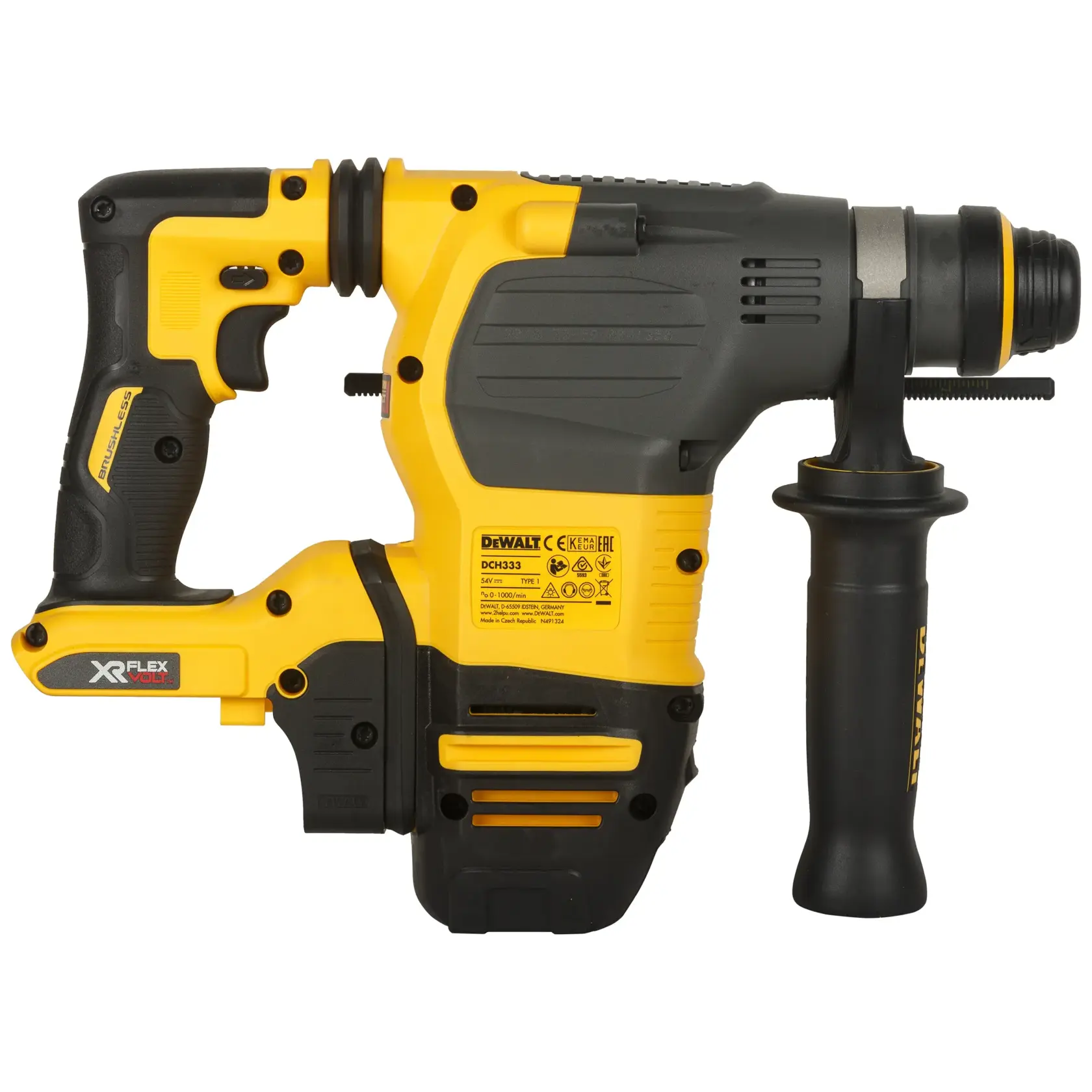 54V XR Flexvolt SDS+ Combihamer 3,5J - body in TSTAK® koffer