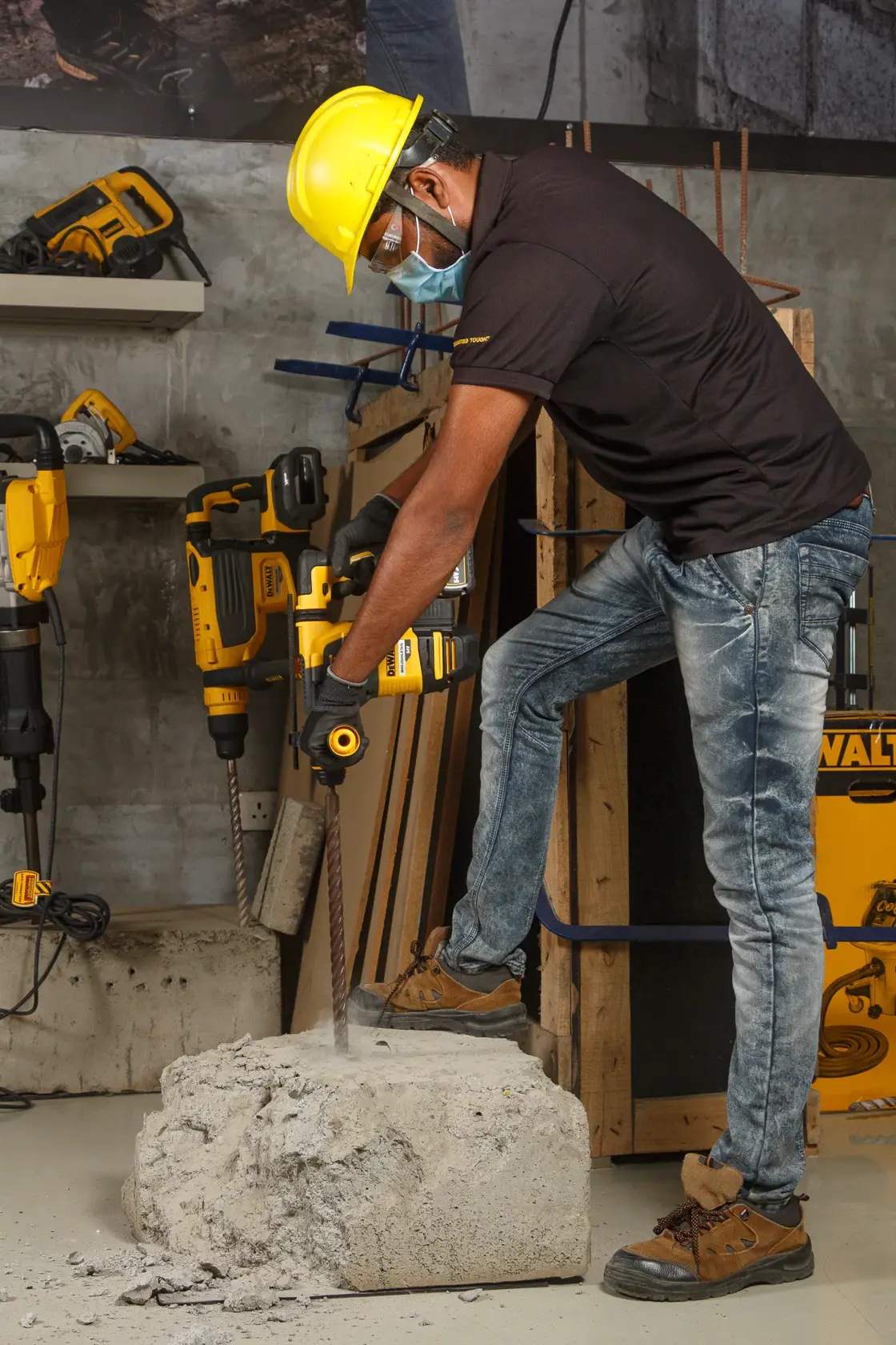 54V XR Flexvolt SDS+ Combihamer 3,5J - body in TSTAK® koffer