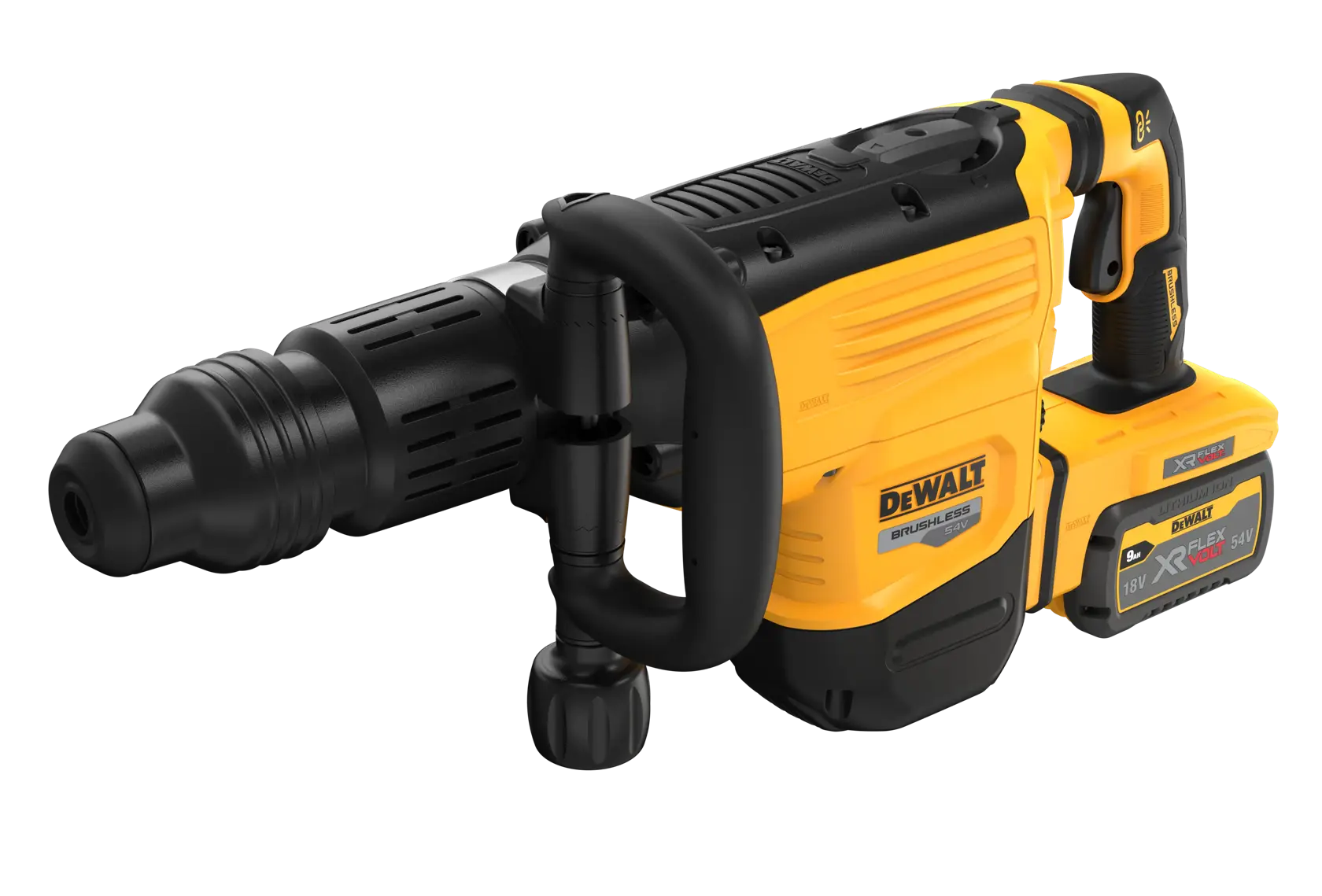 54V XR Flexvolt SDS-Max hakhamer - 2 X 9Ah