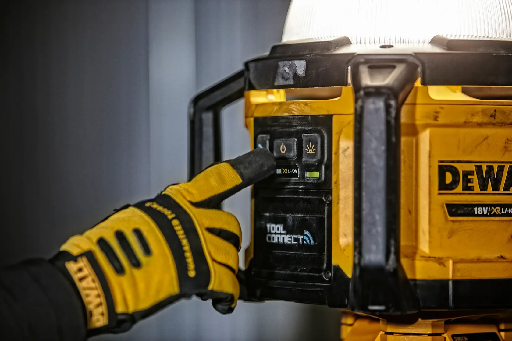 18V XR TOOL CONNECT Bouwlamp (zonder accu's en lader)