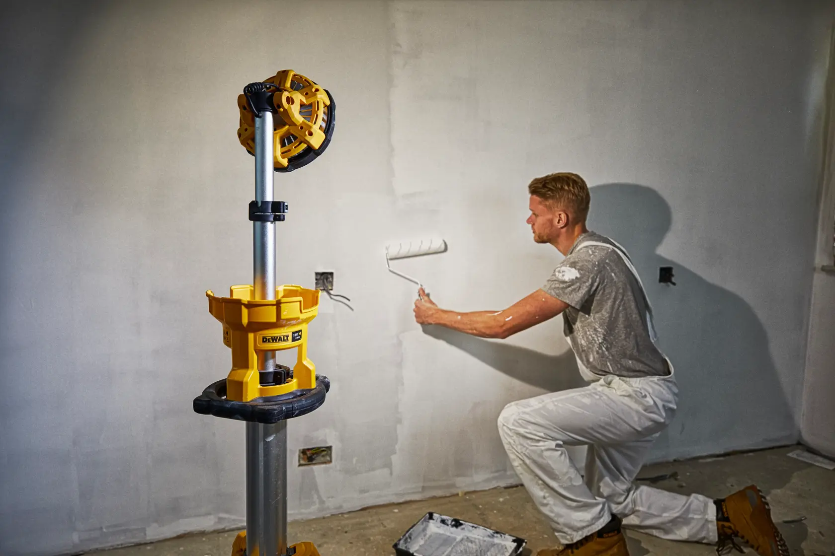 18V XR Werklamp op statief (zonder accu's en lader)