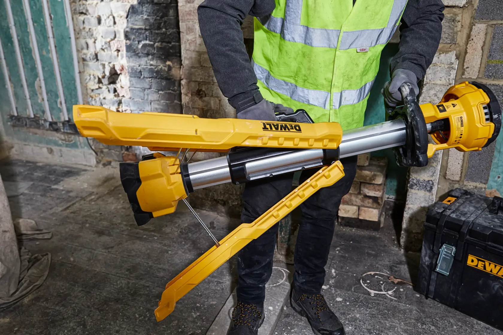 18V XR Werklamp op statief (zonder accu's en lader)