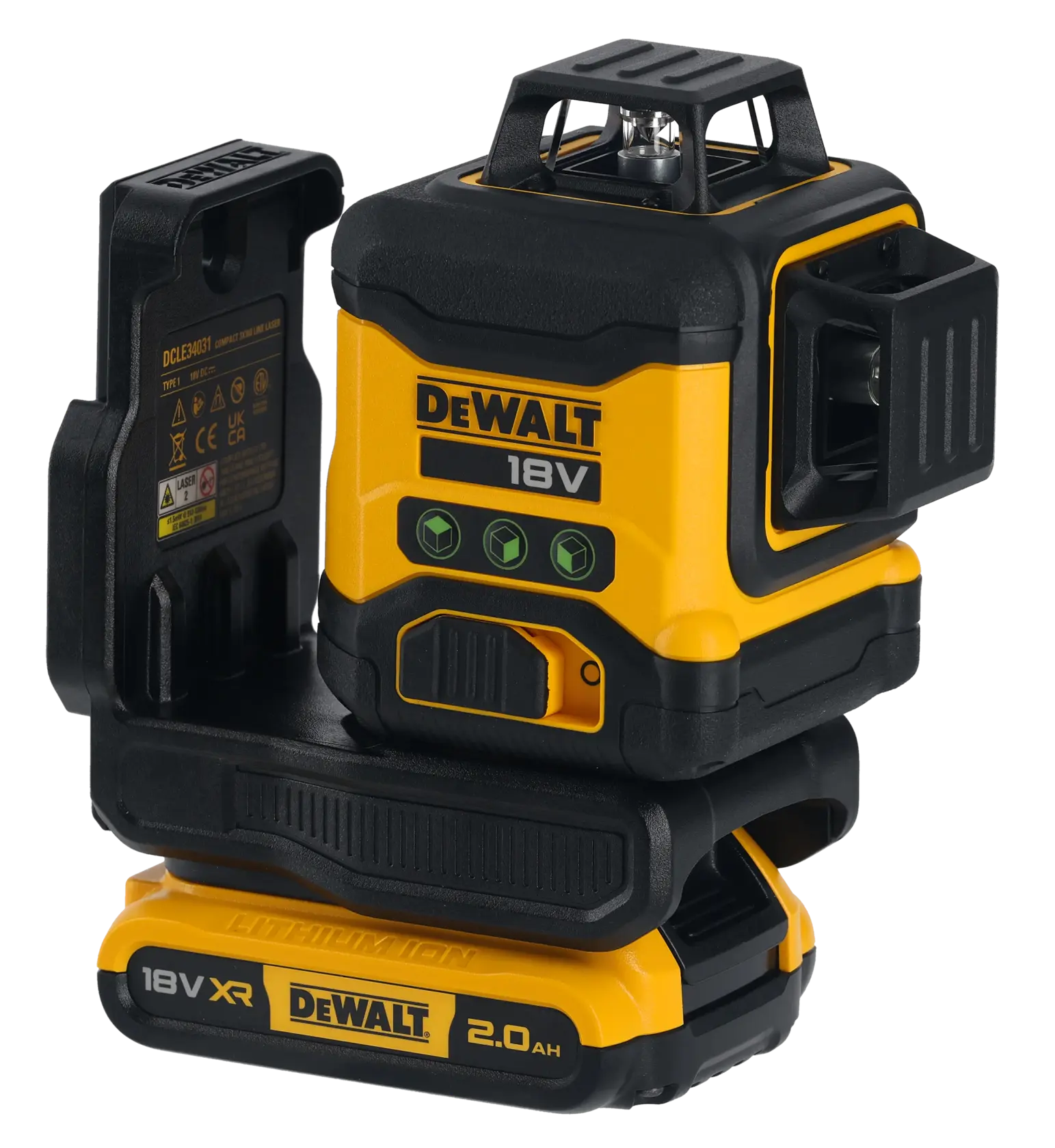 18V XR 3x360° Compact Laser (groen)