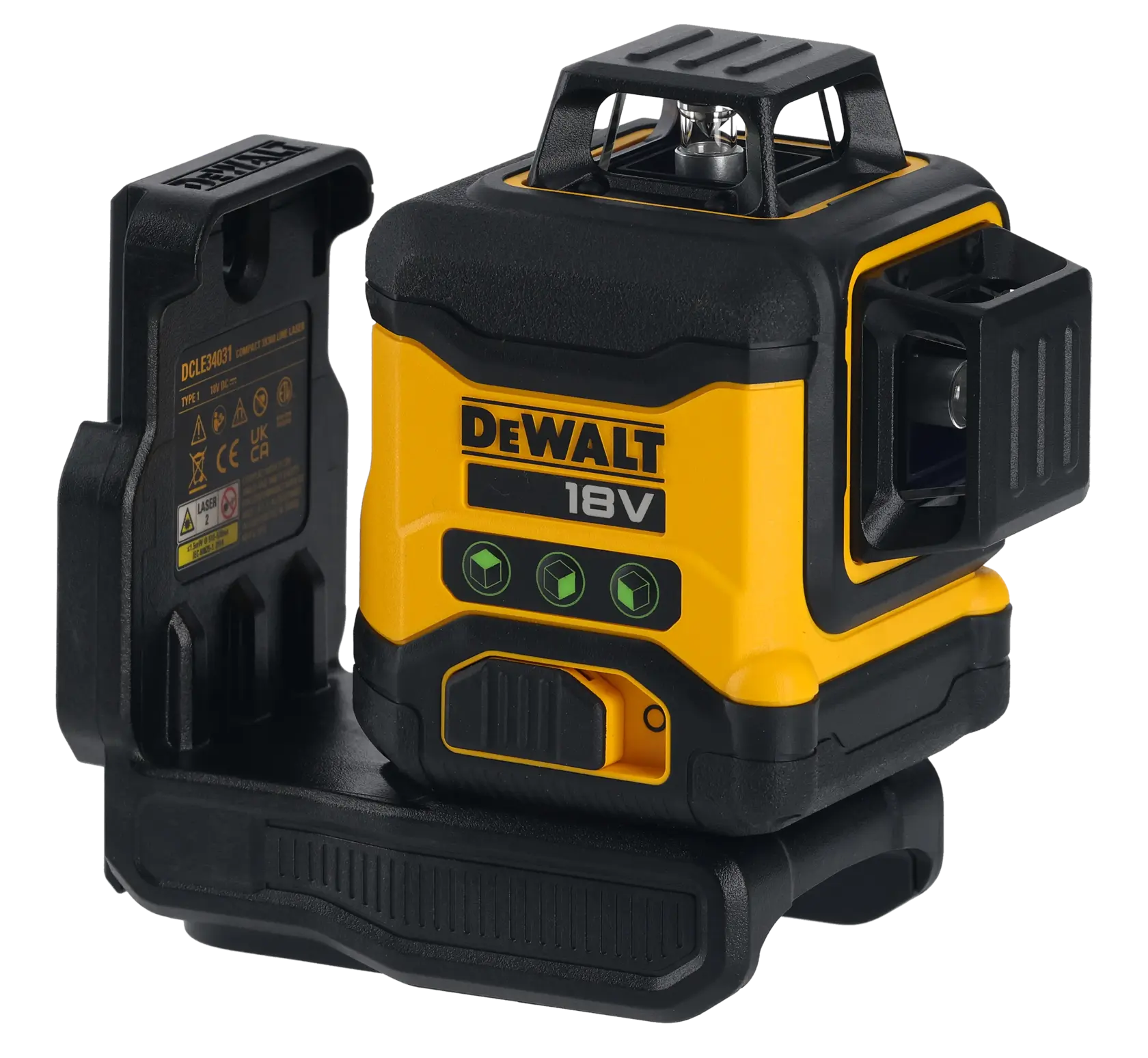 18V XR 3x360° Compact Laser (groen) (zonder accu en lader)