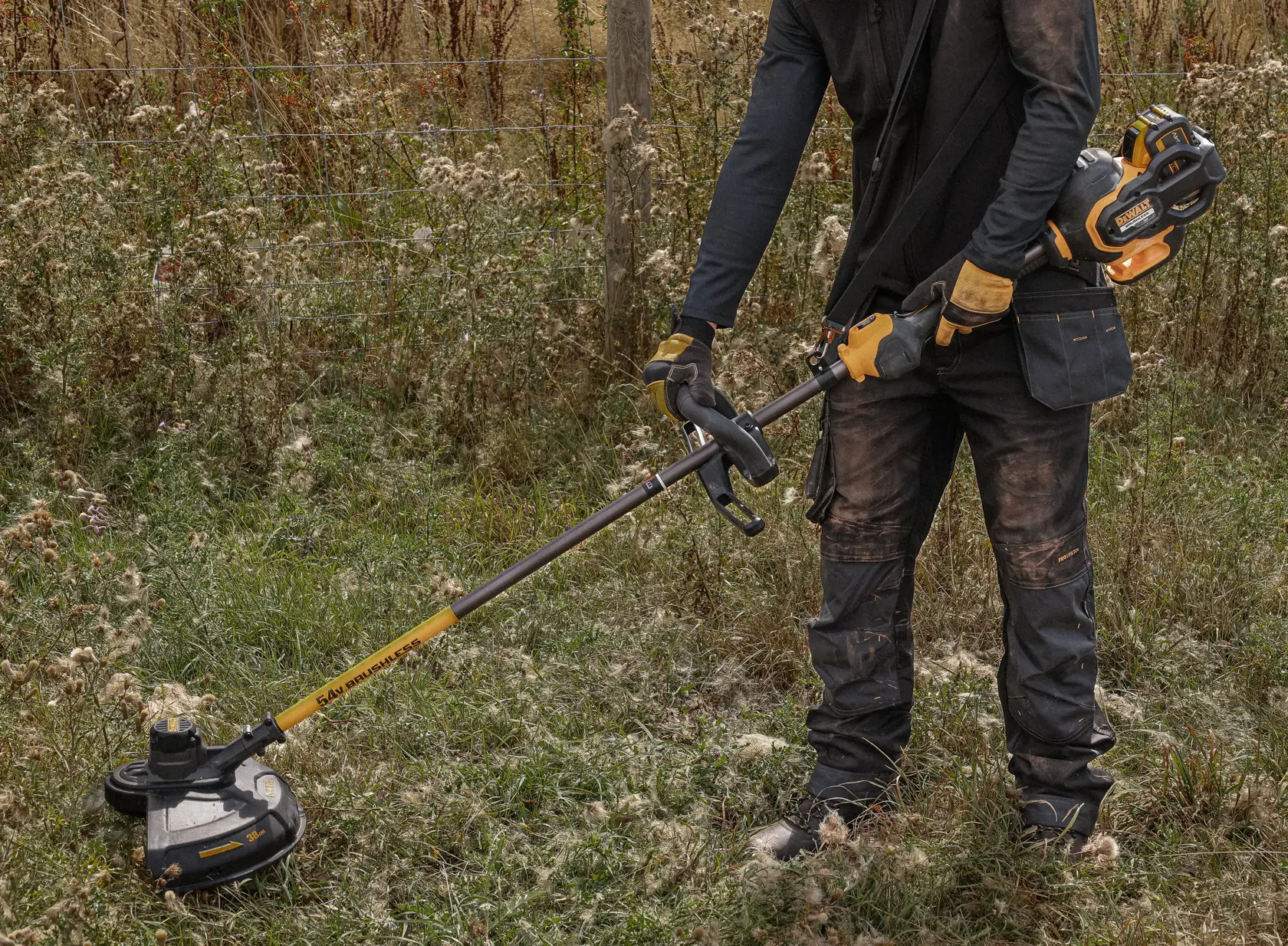 54V XR Flexvolt Grastrimmer / bosmaaier