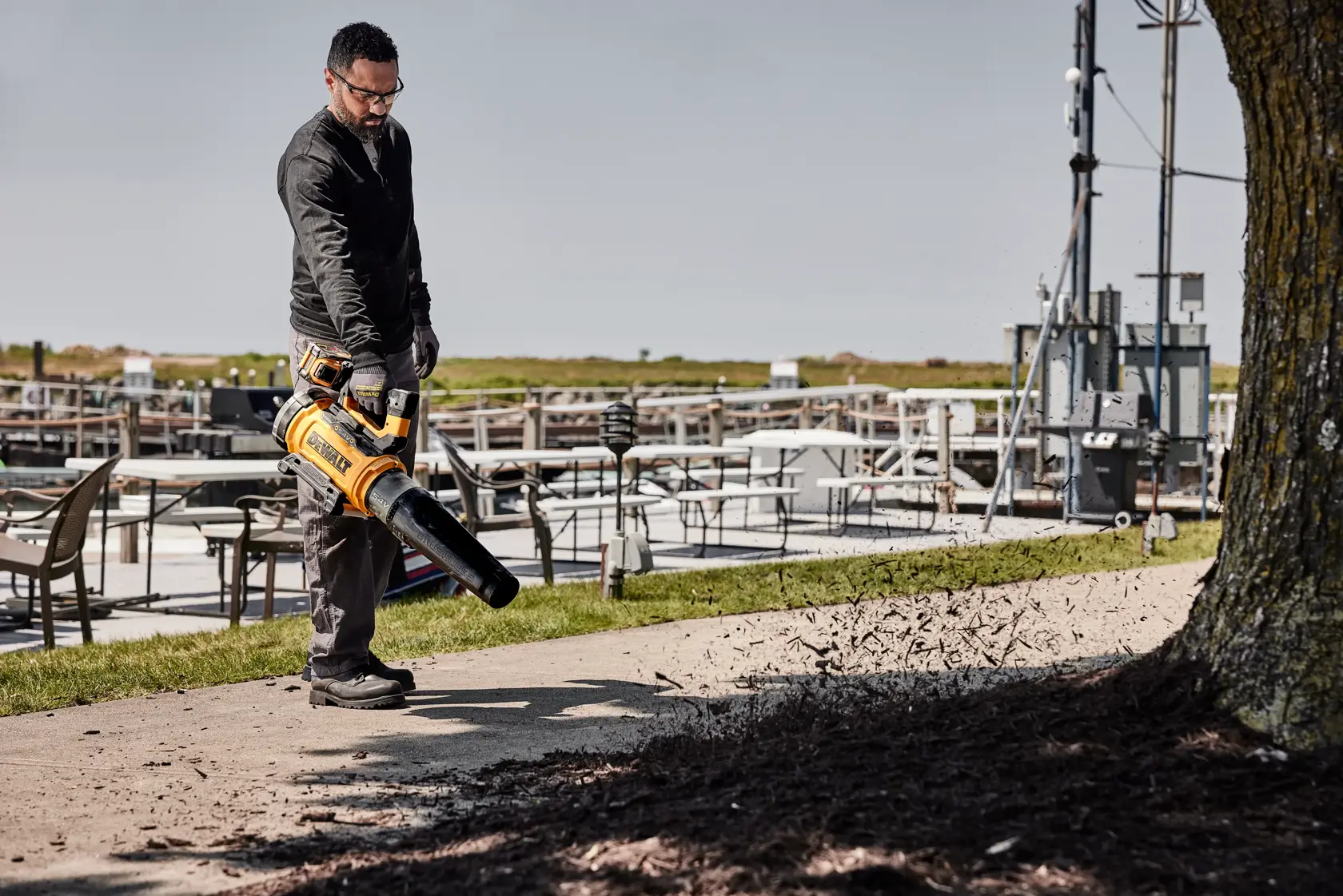 54V XR Flexvolt Brushless Axiale bladblazer (zonder acccu en lader)