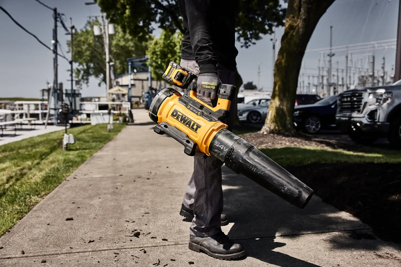 54V XR Flexvolt Brushless Axiale bladblazer (zonder acccu en lader)