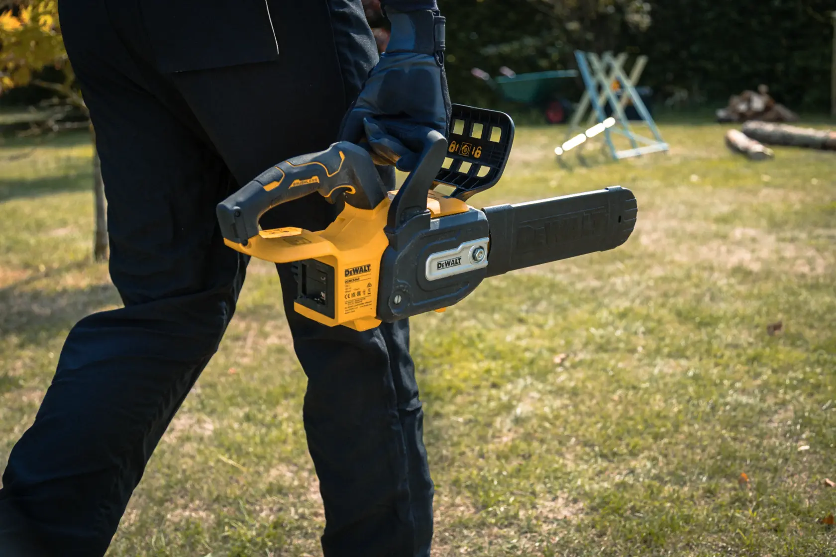 18V XR Brushless compacte kettingzaag 30cm (zonder accu en lader)