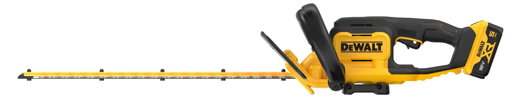 18V XR Heggenschaar 55cm (met 5.0Ah accu en lader)