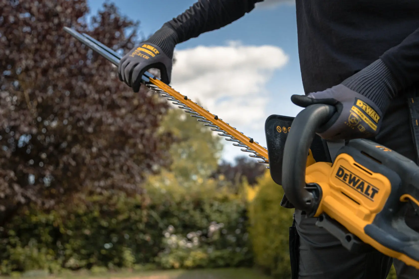 18V XR Heggenschaar 55cm (met 5.0Ah accu en lader)