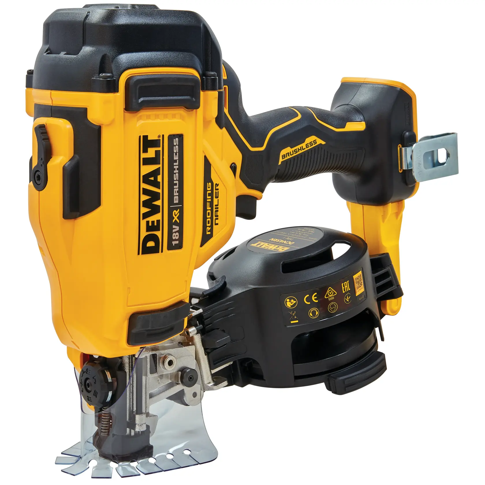 18V XR Brushless Roofing rolspijkertacker zonder accu's en lader in TSTAK®