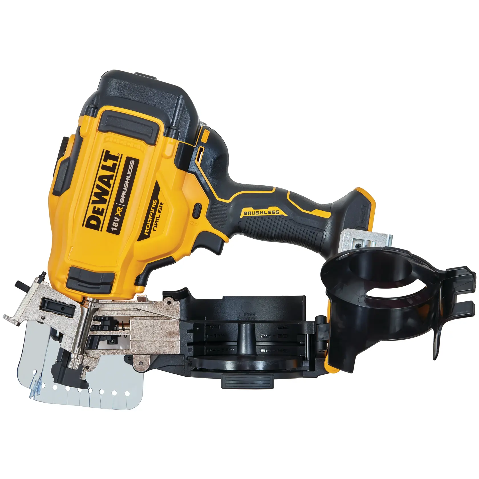 18V XR Brushless Roofing rolspijkertacker zonder accu's en lader in TSTAK®