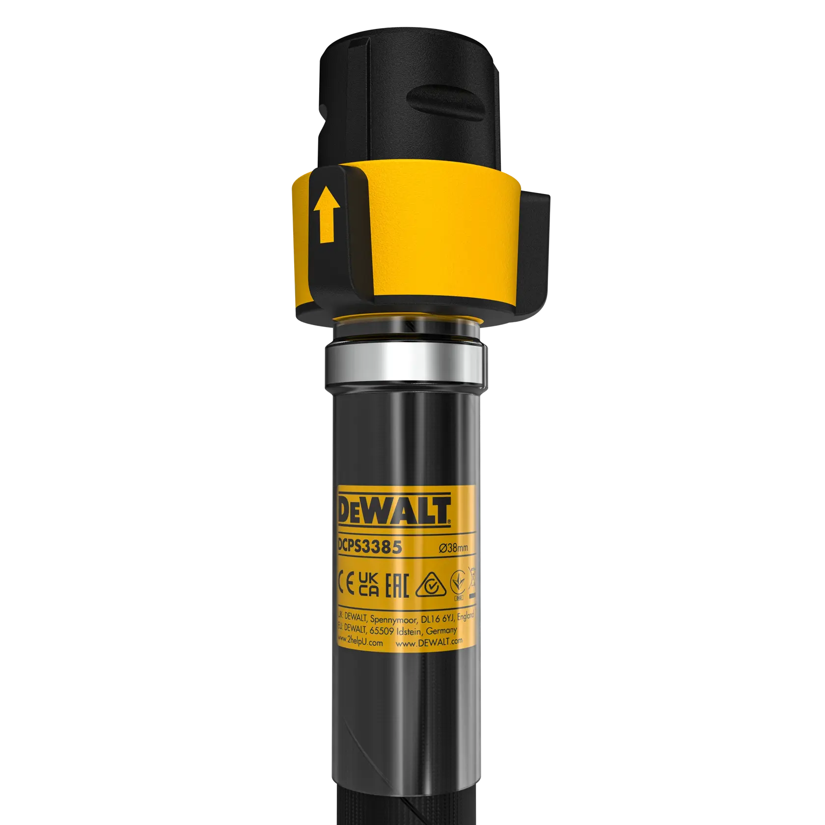 DEWALT® POWERSHIFT™ Trilnaald 38mm trilkop / 5m slang