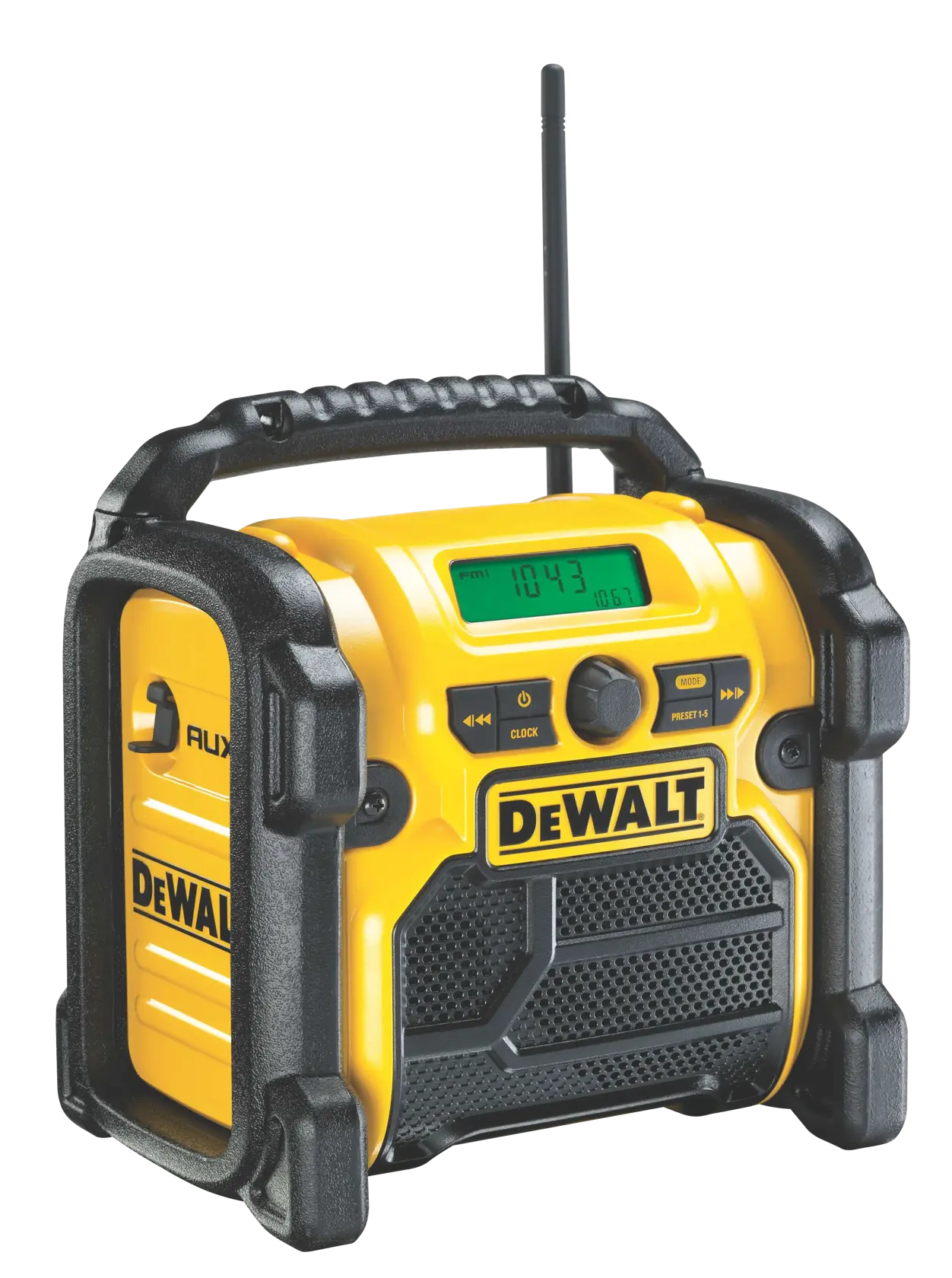 DEWALT® XR® draadloze Li-Ion AM/FM compactradio (alleen gereedschap)