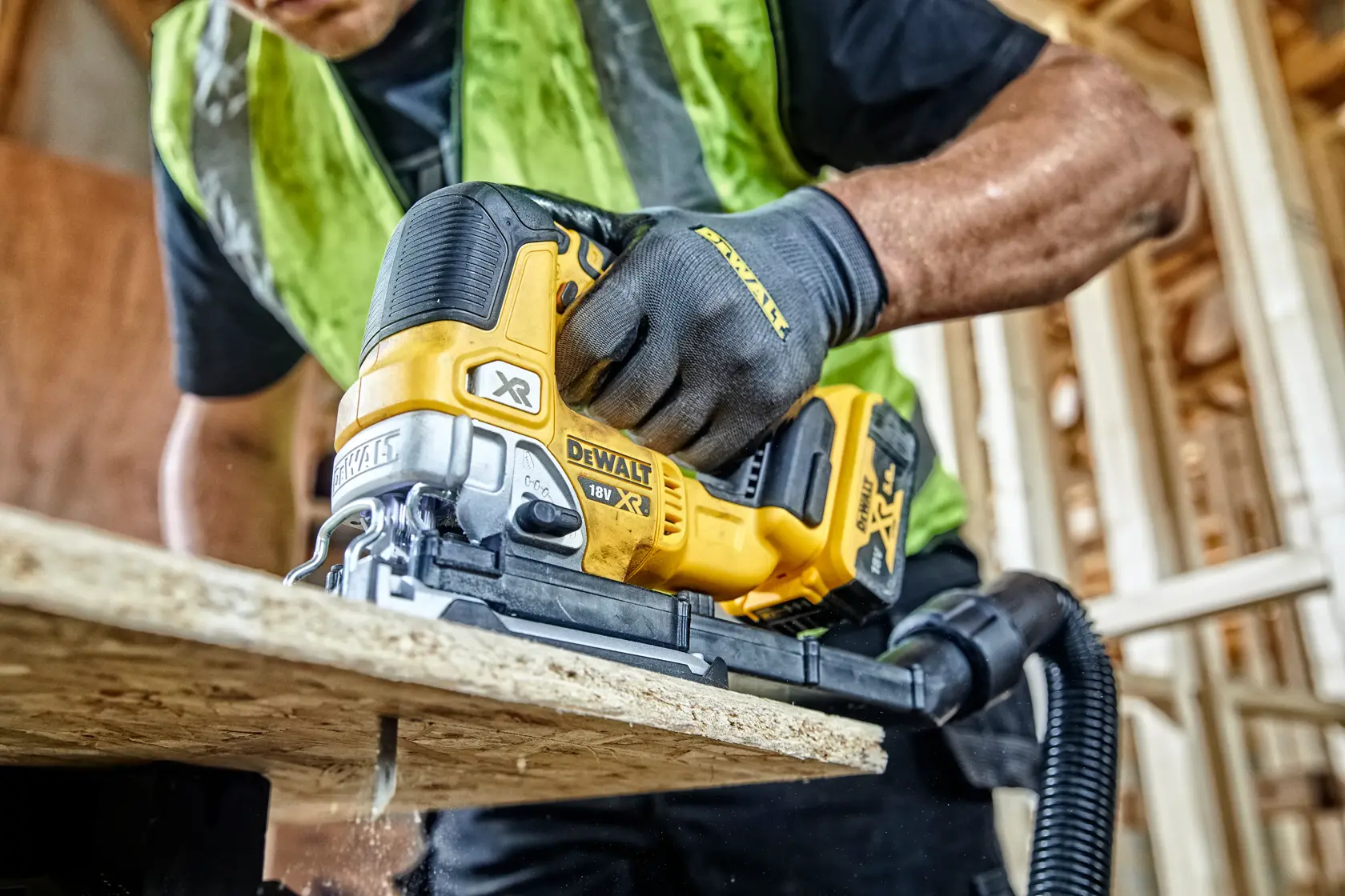 DEWALT® 18V XR® borstelloze decoupeerzaag (alleen gereedschap)