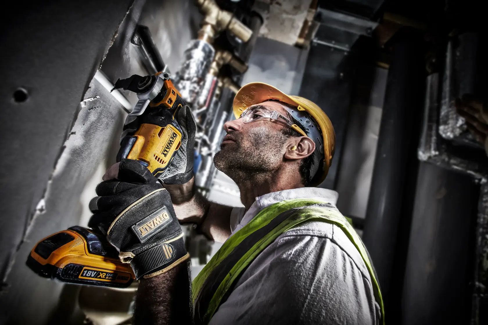 18V XR Brushless Multitool in TSTAK® koffer - zonder accu en lader