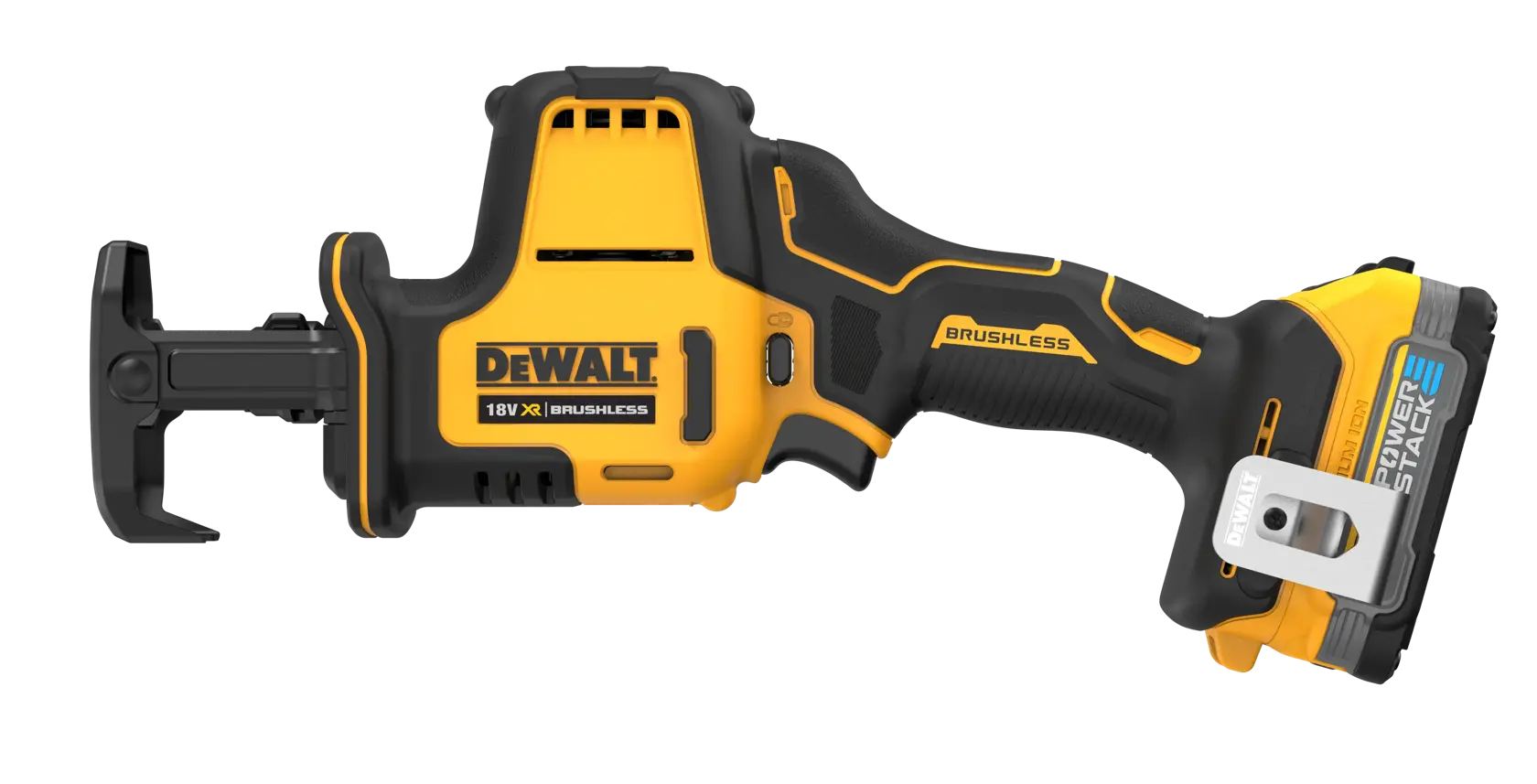 18V XR Brushless Sub Compact Reciprozaag - 1 X POWERSTACK™ Compact