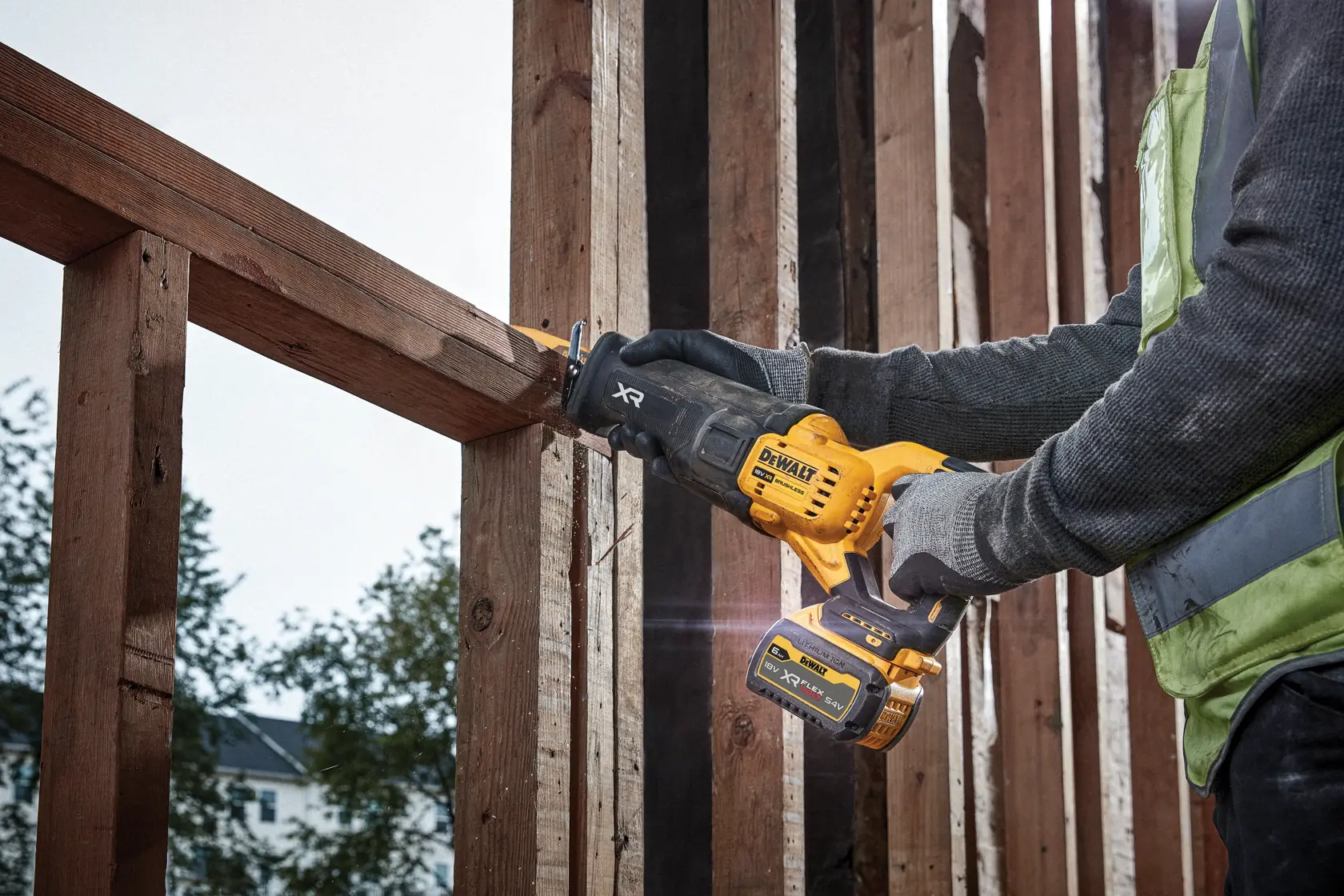 DEWALT® 18V XR® borstelloze reciprozaag - 1 x 6Ah