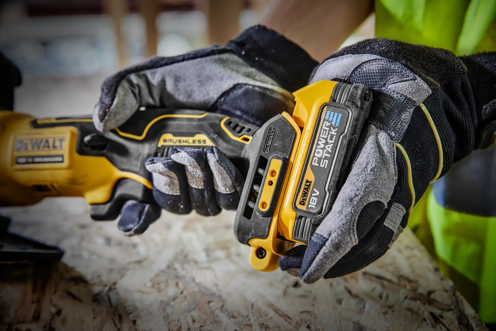 18V XR Brushless 115mm Compacte cirkelzaag - 1 X POWERSTACK™ Compact