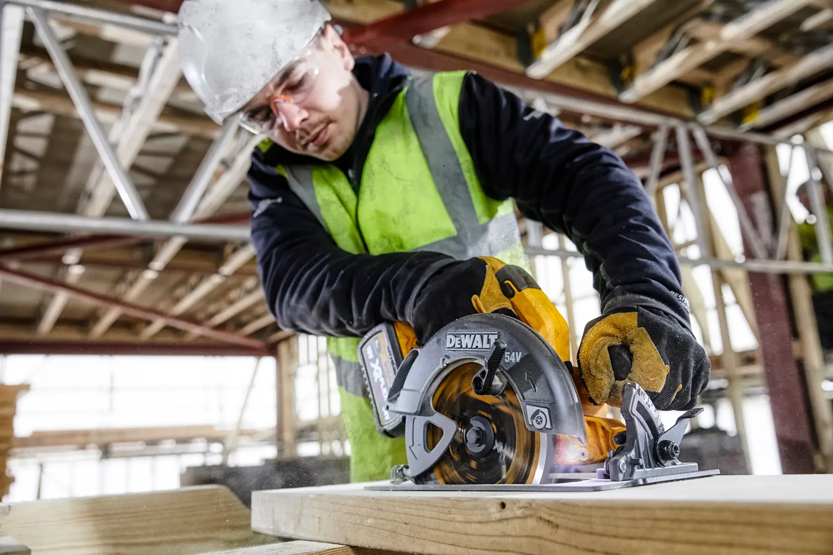 54V XR Flexvolt 190mm Cirkelzaag in TSTAK® koffer - zonder accu en lader