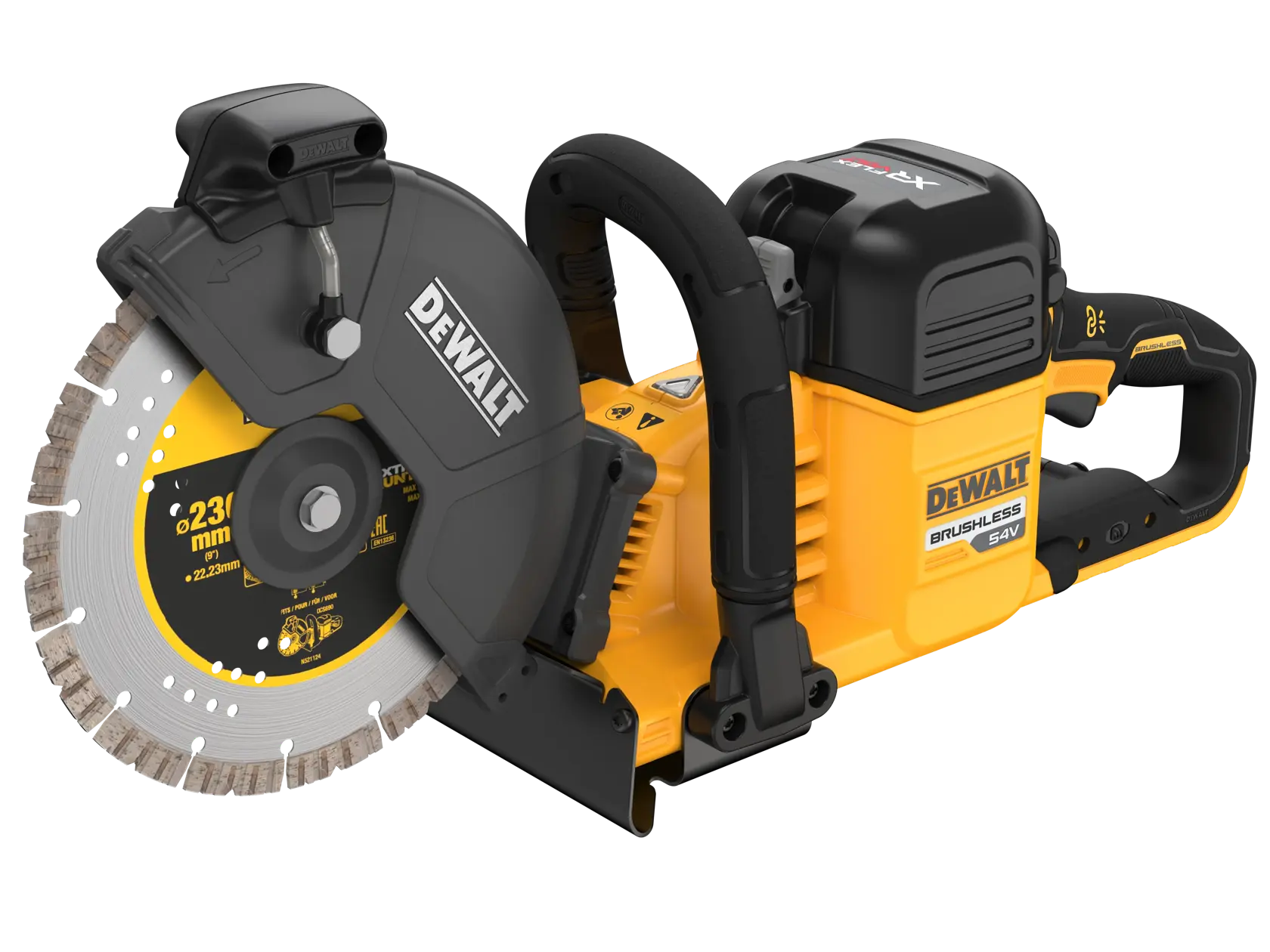 54V XR Flexvolt Doorslijpmachine 230mm