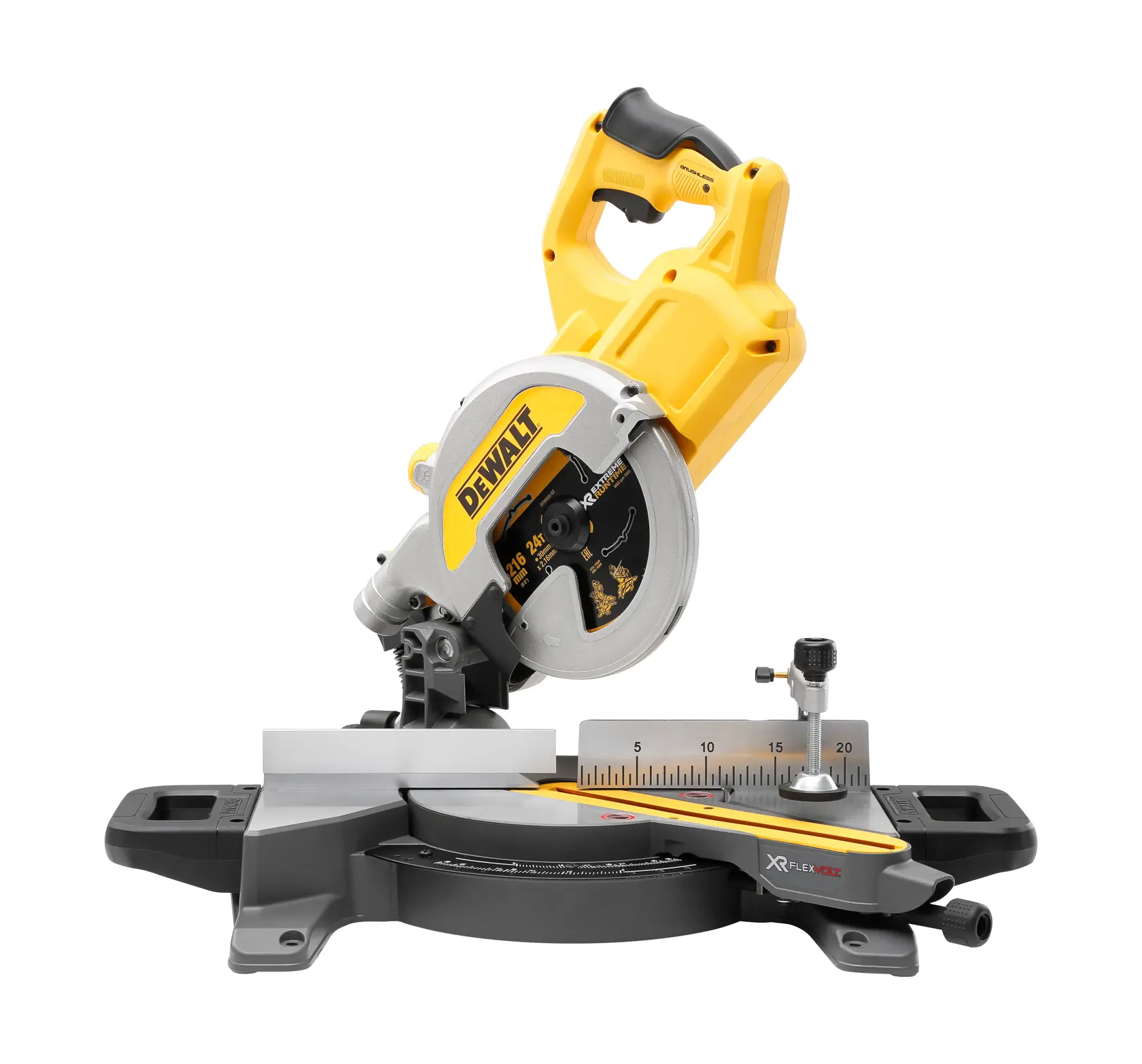 54V XR Flexvolt 216mm Afkort- en verstekzaag - Body in karton